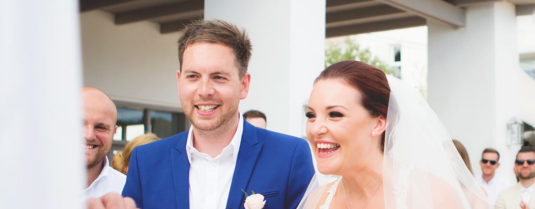 Destination wedding ceremony in Ibiza